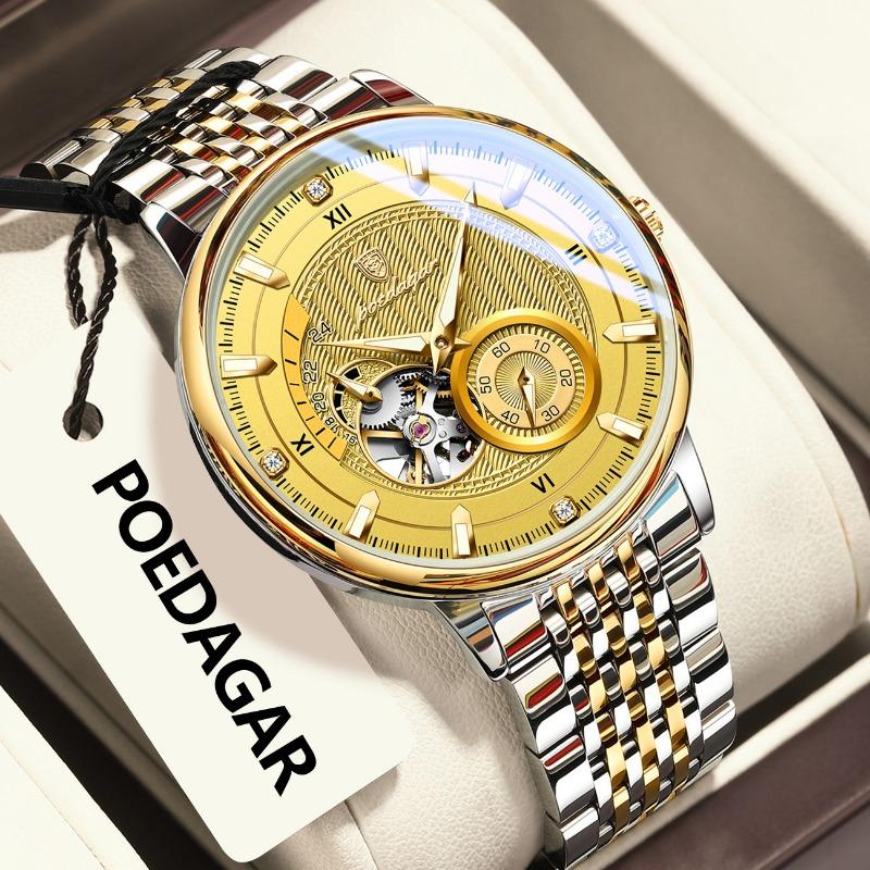 New Top Brand Automatic Mechanical Watch New Luxury Men's Waterproof Fashion Watch