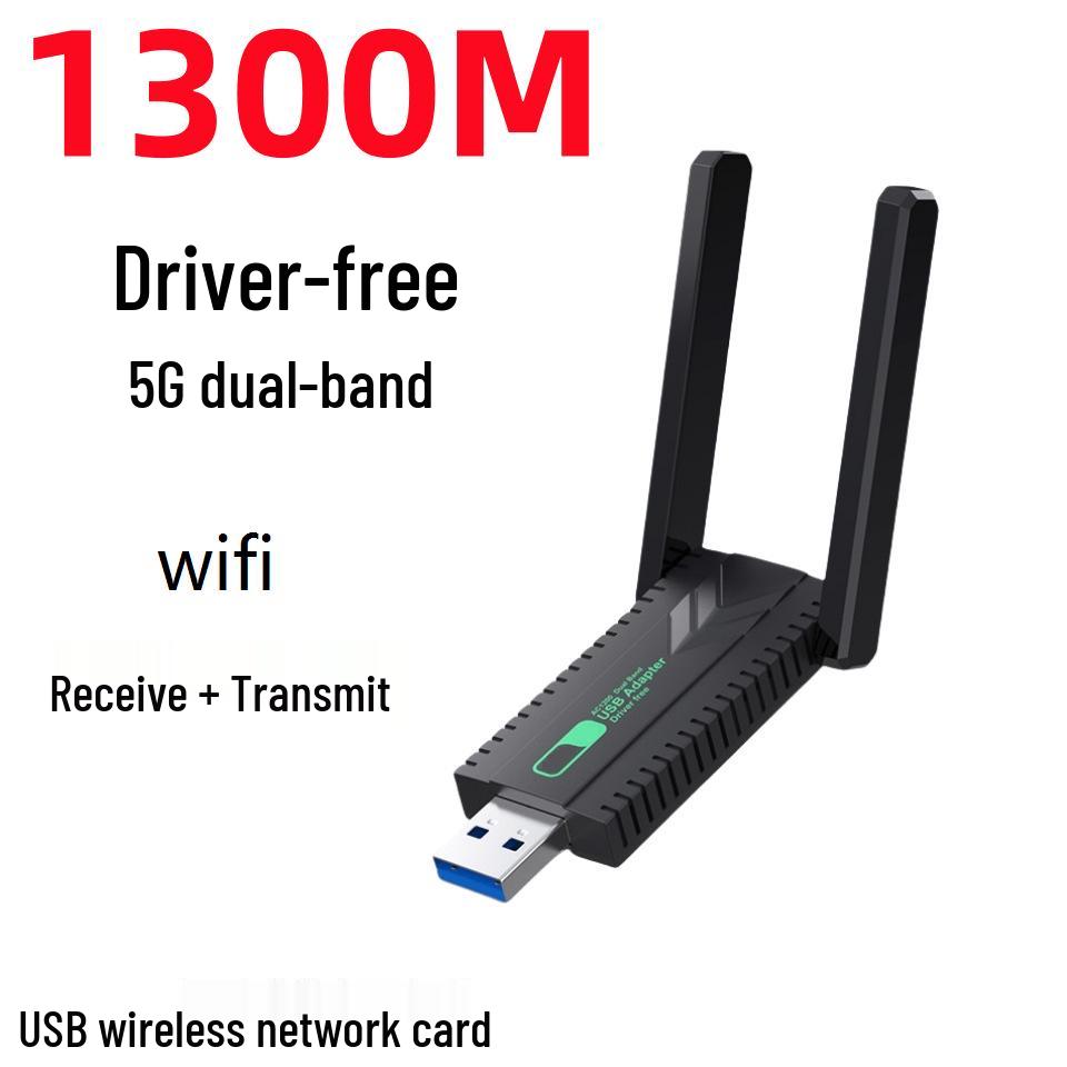 Treiberfreier Dualband-5G-USB-WLAN-Adapter für Desktop und Laptop