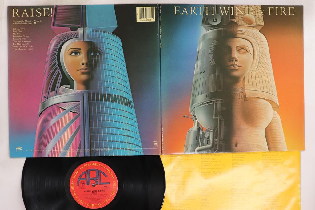 LP Record EARTH WIND & FIRE - Raise! TC37548 ARC 1981 US Soul/Funk Used