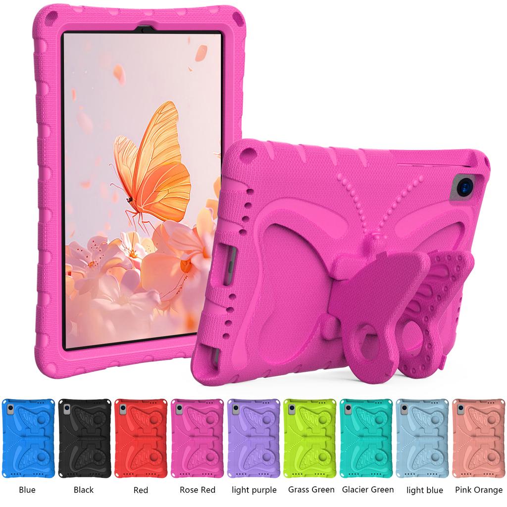 EVA Kids Cute Case for Tab M10 FHD PLUS TB-X606F 10.3 inch K10 TB-X6C6F Cartoon 3D Stand Big Butterfly Tablet Cover