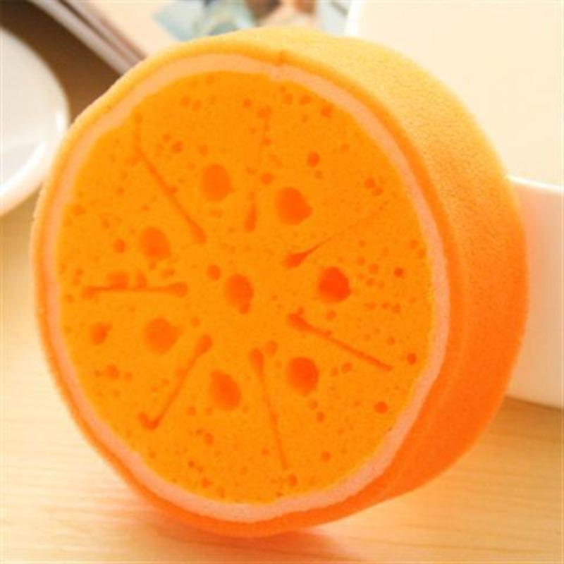 Fruit-Shaped Thickened Sponge Dish Towels for Kitchen Cleaning Tool