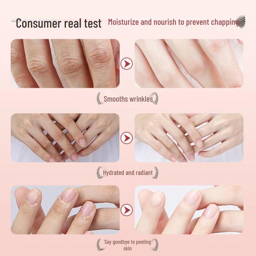 Plant-Based Fragrance Hand Cream - Hydrating & Whitening, Reduces Wrinkles, Moisturizing, Genuine Gift for Tender Skin