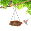 Balanced Hanging Bird Tray Flower Outdoor Bird Food Dispenser Bird Feeder  Nature Setting