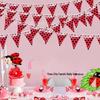 Seven-Spot Ladybug Triangle Banner for Party Decoration