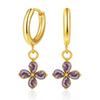 18K Gold Plated Stainless Steel Zircon Jewelry Set for Women Waterproof Cubic Zirconia Necklace Fashion Jewelry