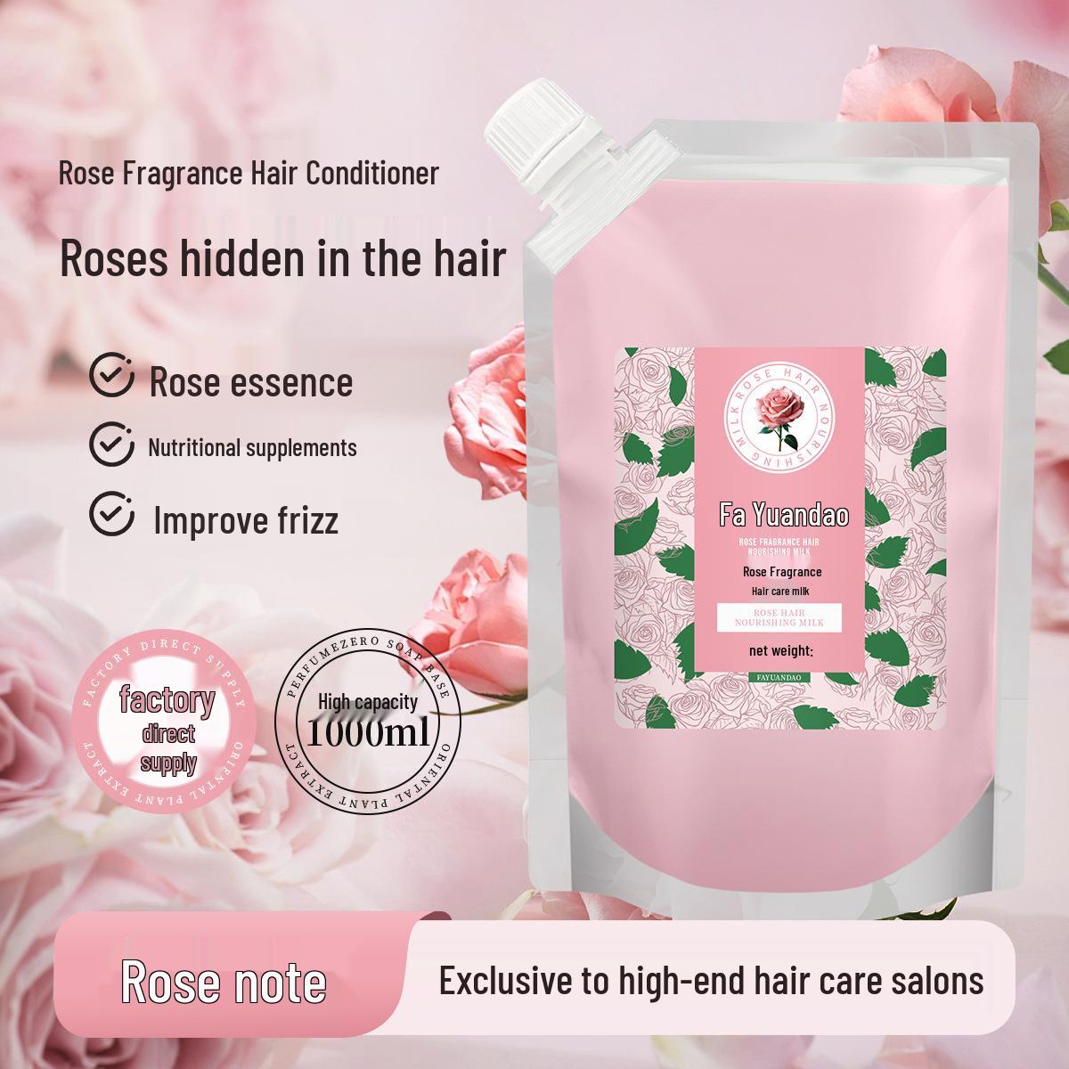 

Fayuan Dao Rose Hair Conditioner & Mask 1000ml - Tames Frizz, Soothes Scalp, Salon Exclusive Hair Care.