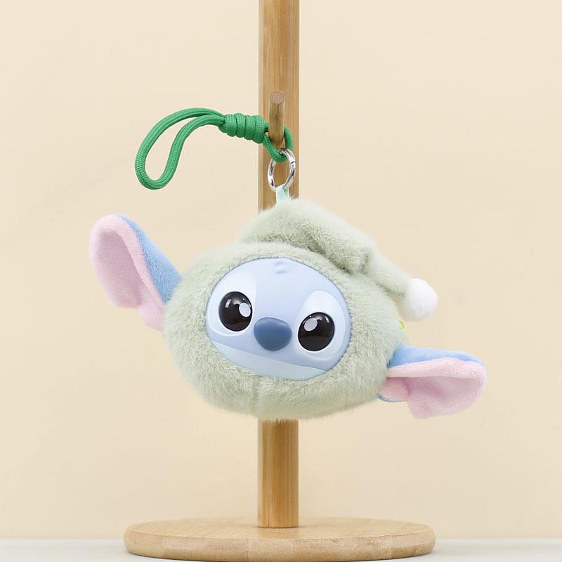 

Stitch Plush Keychain With Soft Pvc Face For Kids And Collectors Green