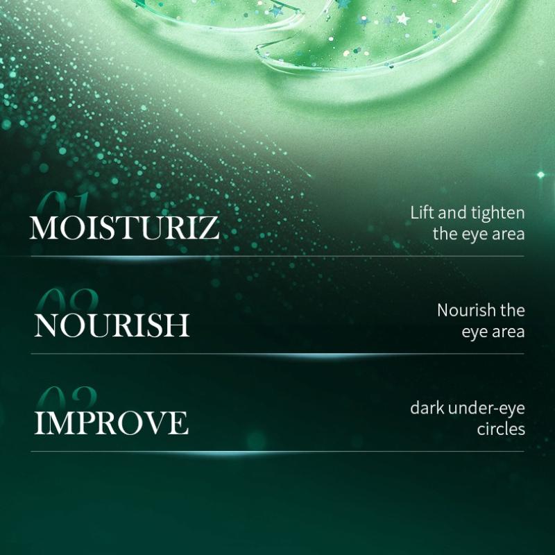 Protein Star Series Eye Mask, Grape Seed Gum Hydrating Moisturizing Eye Mask Skin Care Products