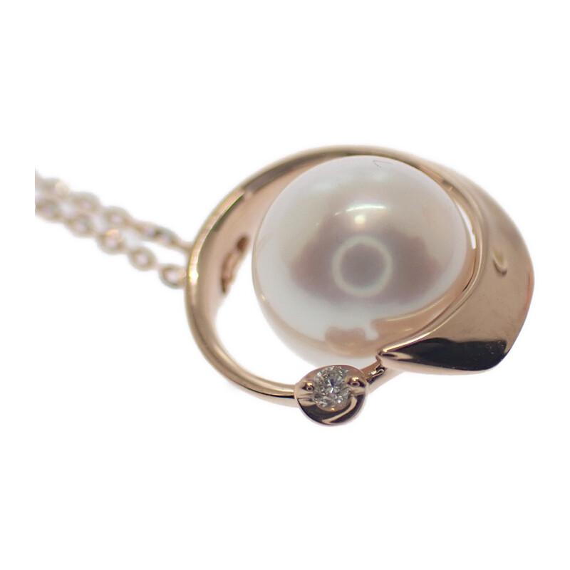 STAR JEWELRY 2ZN2412 Necklace K18 Pink Gold Women