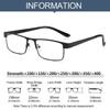 New Fashion Trend Presbyopic Glasses Anti-Blue Light Reading Eyewear Vintage Hyperopia Glasses+1.0+1.5+2.0+2.5+3.0+3.5+4.0