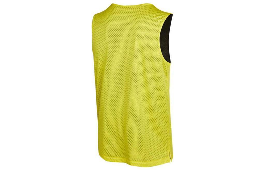 Nike Tank Tops Men's Yellow V Neck Moderate Straight Fit DA3029-731