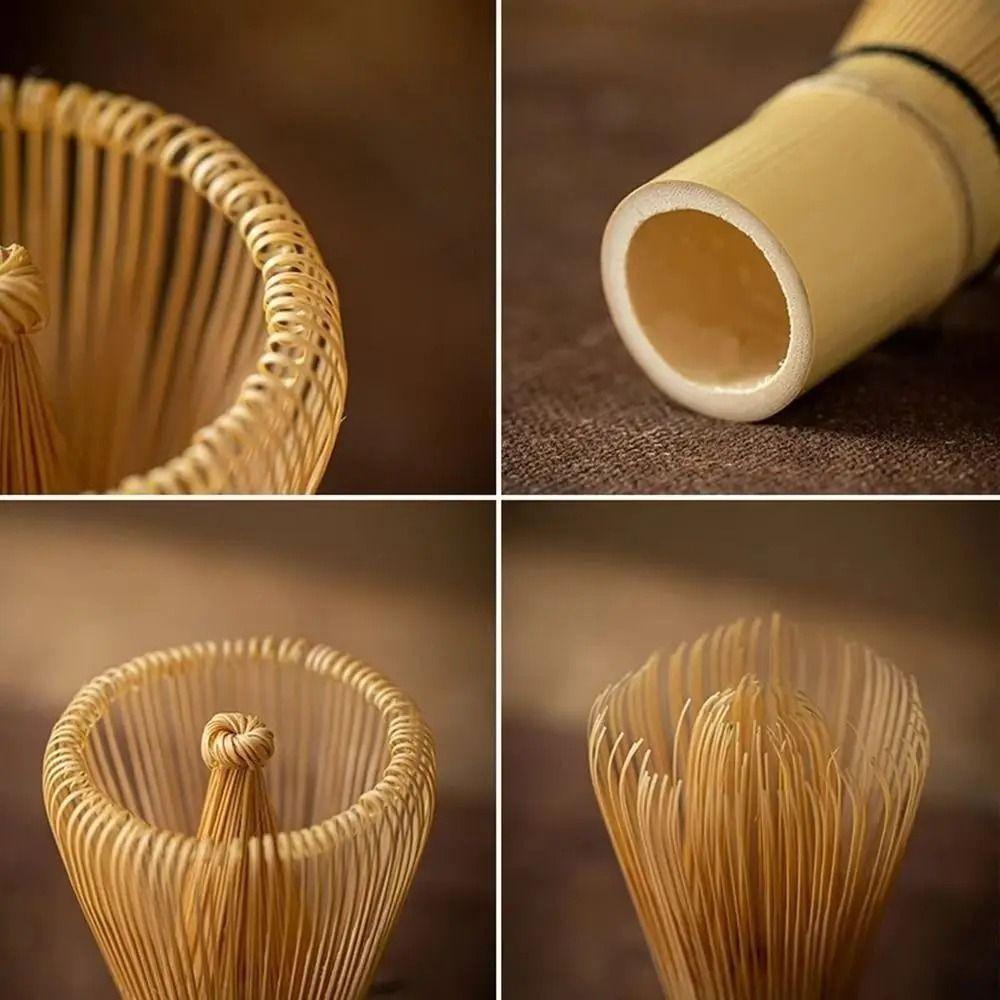 5Pcs/Set Tea Sticks Japanese Matcha Tea Set Reusable Chasen Traditional Matcha Gift  Home Brewing