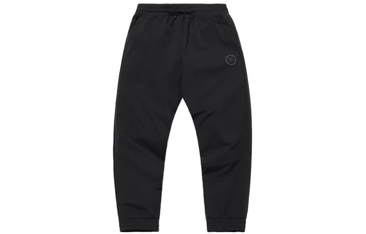 Li Ning Knitted Sweatpants Men s New Standard Black AYKQ695-1 M