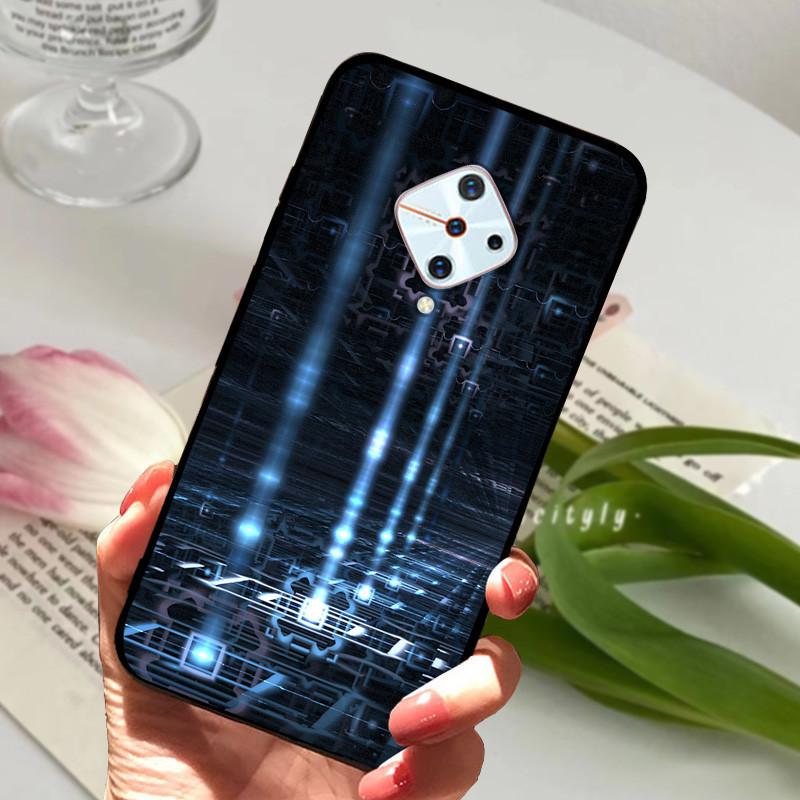For Vivo V17 Case Cover S1 Pro Silicone Soft Painted Phone Case for VIVO 1920 V17 Russia Case TPU Bumper for vivoV17 V 17 s1Pro