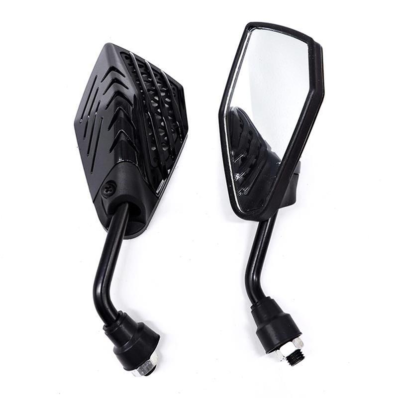 Universal Pair Motorcycles Rear Side Mirror for With 10mm Thread Honda Shadow Vt750 Vt1100 LC135 Kawasaki VERSYS 650 ER6N YAMAHA Y15/LC135