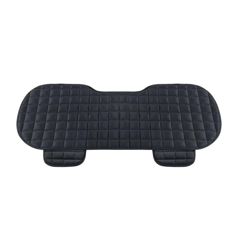 Autositzbezug vorne und hinten, beflocktes Stoffkissen, rutschfest, für den Winter, Autoschutz, Matte, hält warm, universelle Passform, für LKW, SUV, Van