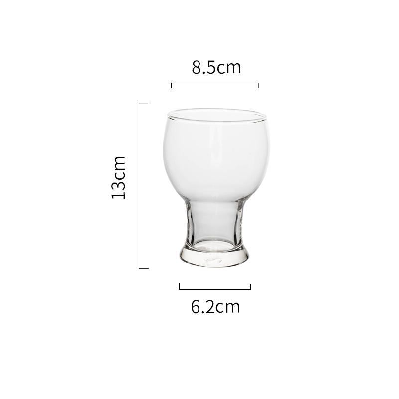 

2pcs Set Beer-glass Durable Cool Drink Cup Brandy Whisky Vodka Drinking Glasses Party Celebrate Beer Mugs Transparent Drinkware 2pcs