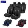 AUTO PLUS Sporty Car Seat Covers Polyester Fabric Full Set Universal Size Seat Covers Fit For SUV Truck Van Accessories Interior