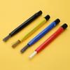 Kratzbürstenstift-Set Fiberglas Stahl Messing Nylon Stiftstil Vorschleifbürste 4er-Pack für Korrosion Rost Schmuckwerkzeug