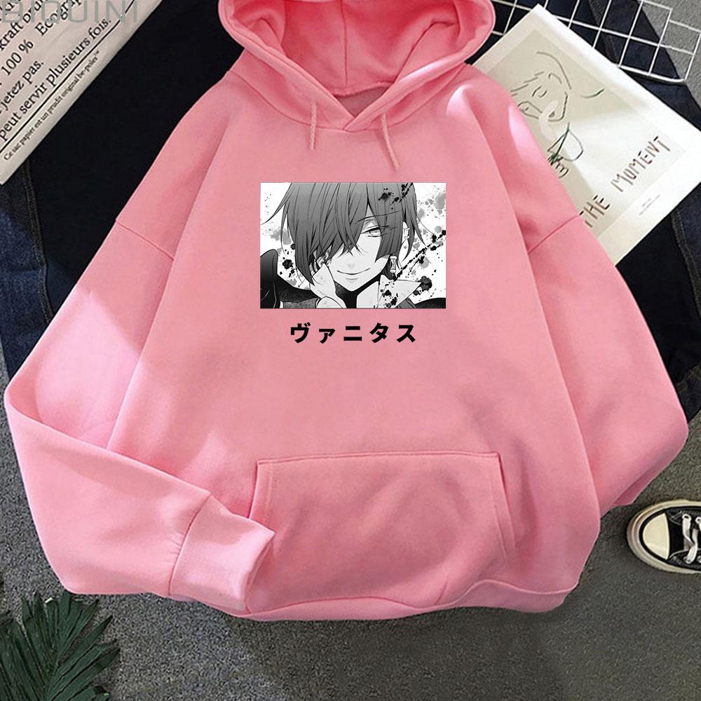 Vanitas no Carte Hoodie Comic Oversize Sweatshirt Wo Unisex Vintage The Case Study of Vanitas Hoodies Mode Unisex Harajuku y2k Tops