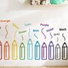Waterproof Removable Pencil Wall Sticker Creative Kids Room Decors PVC Decal Easy Installation for Renters Homeowner