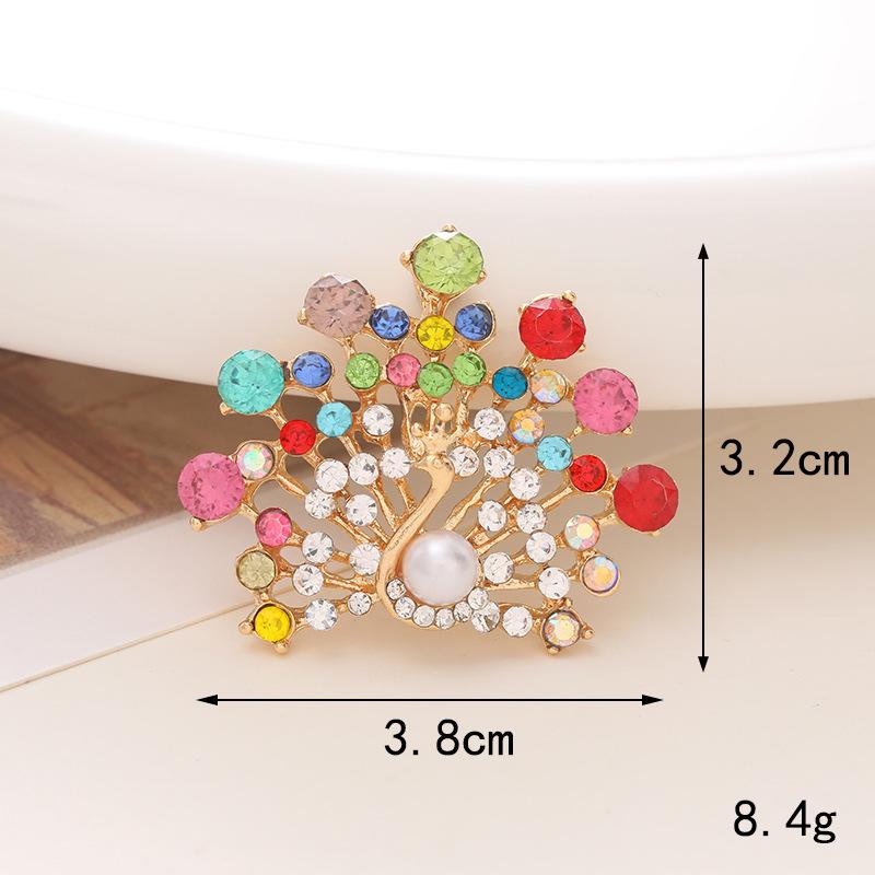 Colorful Peacock and Flamingo Jewelry: Crystal Flowers & Small Bird Shoe Charms