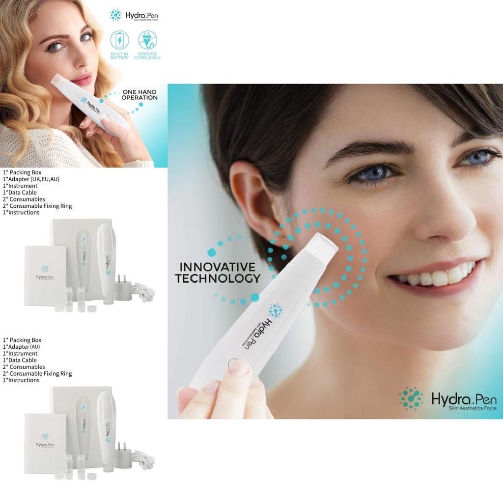 Electric Microneedle Beauty Device H2 Water Soluble Needle Hydration And Whitening System For Professional Use