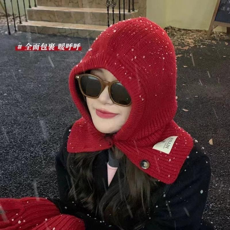 Christmas new series scarf new fashion warm knitted scarf autumn and winter student couple gift shawl