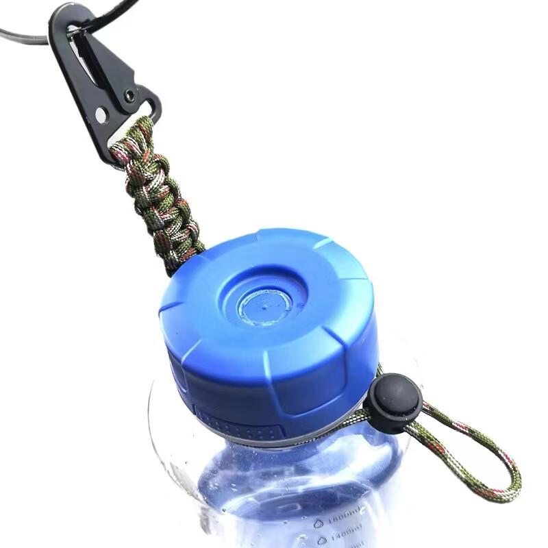 Brangdy Paracord Survival Carabiner Keychain