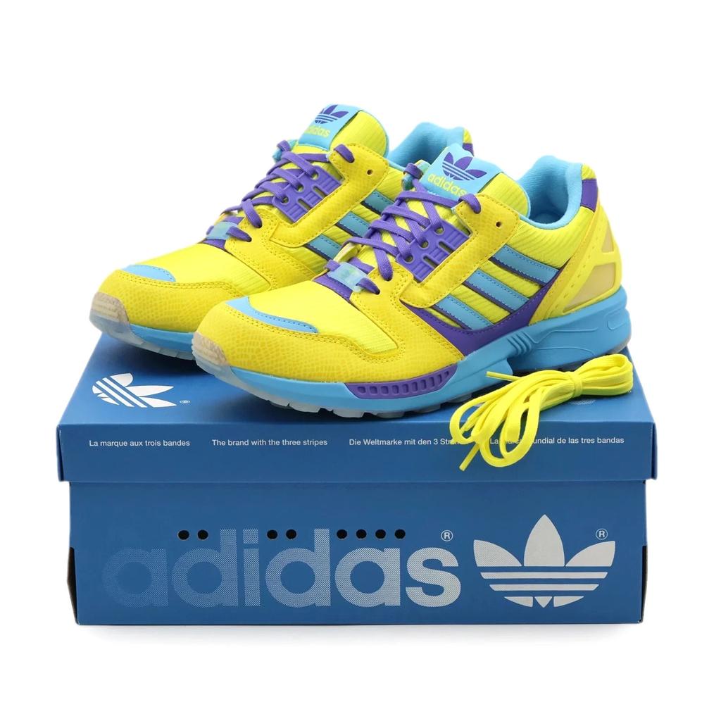 JQ2580 Atmos G-SNK 10 Adidas Originals ZX8000 Ura Lemon Peel Light Aqua (Men's)