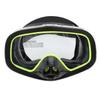 Diving Goggles Silicone Waterproof Tempered Glass Lens Underwater Goggles for Snorkeling Swimming