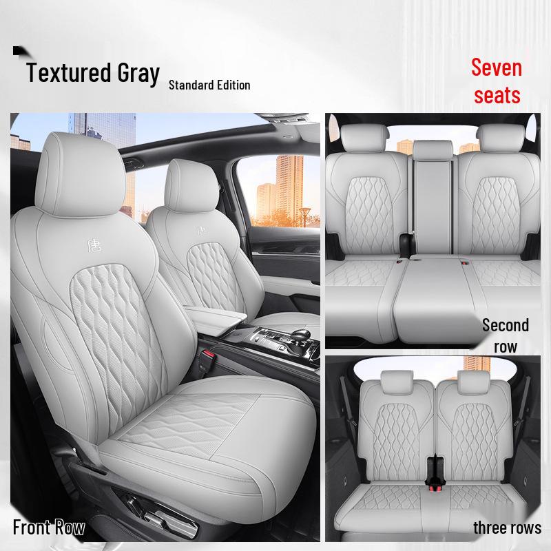 2024 BYD Tang DMI Champion Edition Car Seat Cover for EV Seven-Seater - Full Wrap, All Seasons.