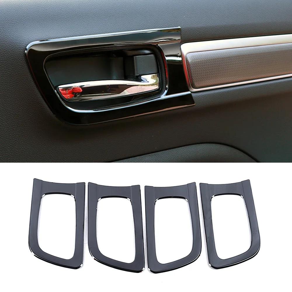 For Renault Koleos 2017-2020 Car Interior Decoration Stainless Steel Protection Frame Cover Trim Black Color For Samsung QM6