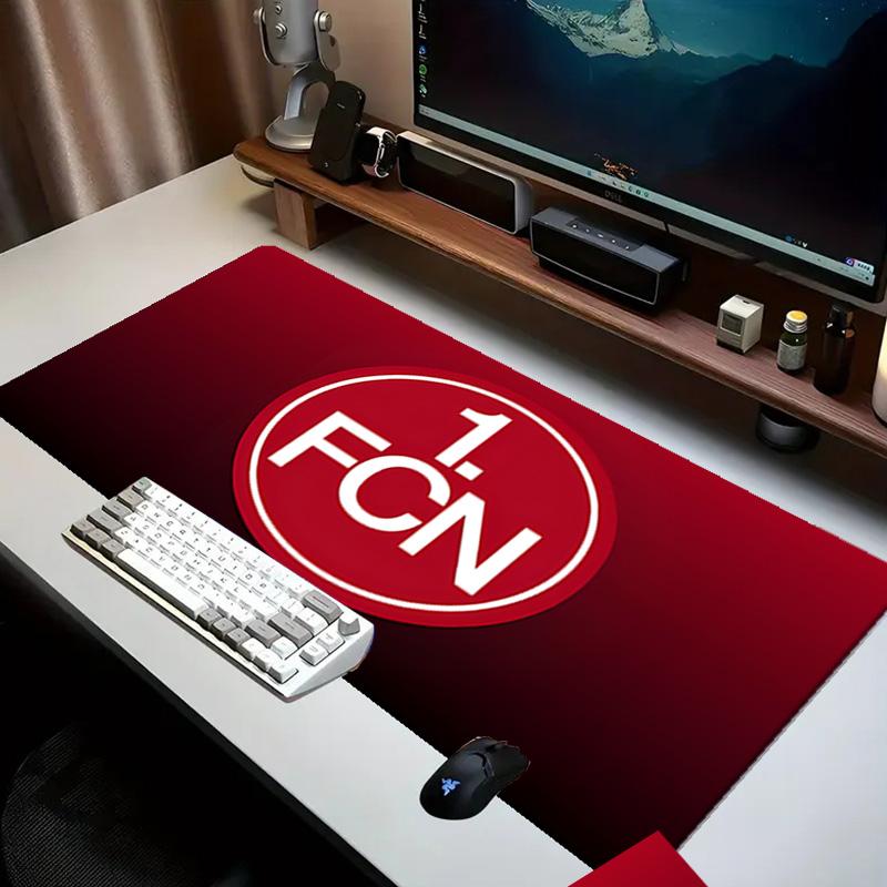 Club de Football de Nuremberg Tapis de souris Tapis de Bureau, Tapis de Souris Gaming Mousepad, Tapis de Clavier, Support Caoutchouc Antidérapant Robuste, Cadeau