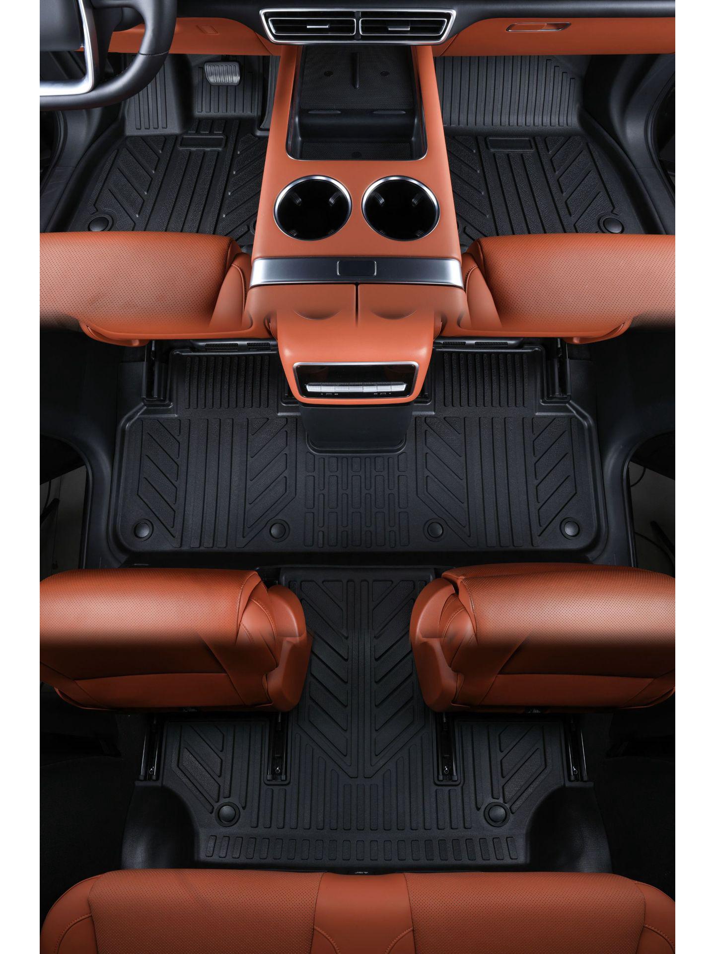 Tesla Model-YL Floor Mats: Scratch-Resistant, Non-Slip, Wear-Resistant TPE Mats for 2025 Model. Dedicated Floor Mats for 25 Tesla Model-YL