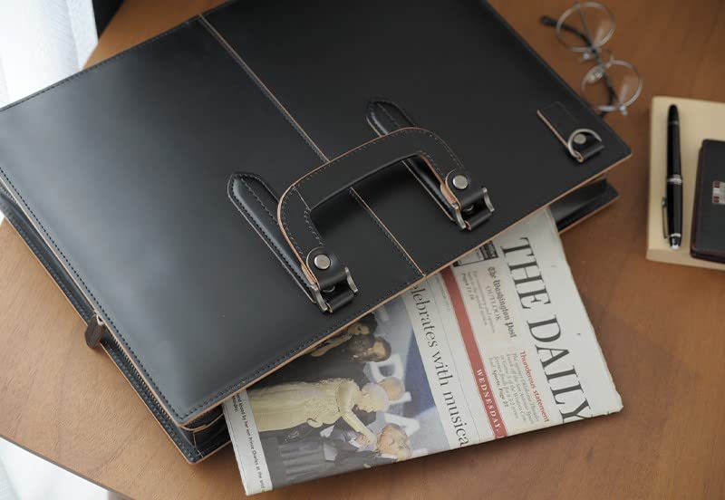 Business A4 Complex Made in Exclusive [Aoki Bag] 2-Way Bag, Size, Gardens, Kotan, Japan, Color, Men's