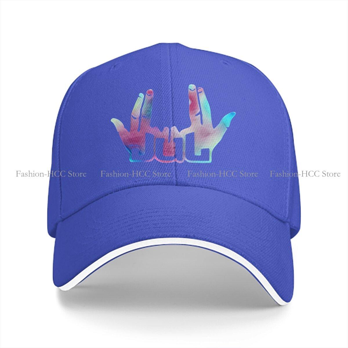 

Pure Color Dad Hats Colorful Hat Sun Visor Baseball Caps JUL Peaked Cap One Size синій