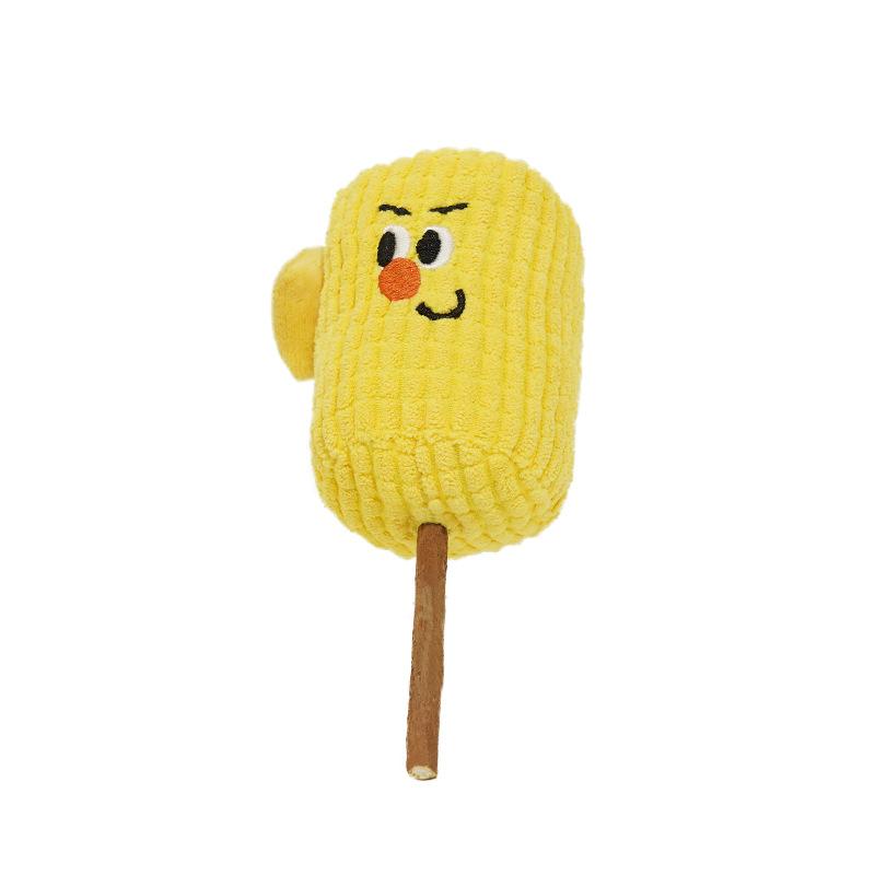 Corn Cob Cat Wood Polygonum Toy Teeth Cleaning Cat Mint Cat Stick Tooth Grinding Stick Self-hi Pet Supplies