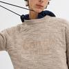 Coach FW24 Letter Embroidery Crew Neck Pullover Sweater Men sweater Light-Brown CT065-OTM