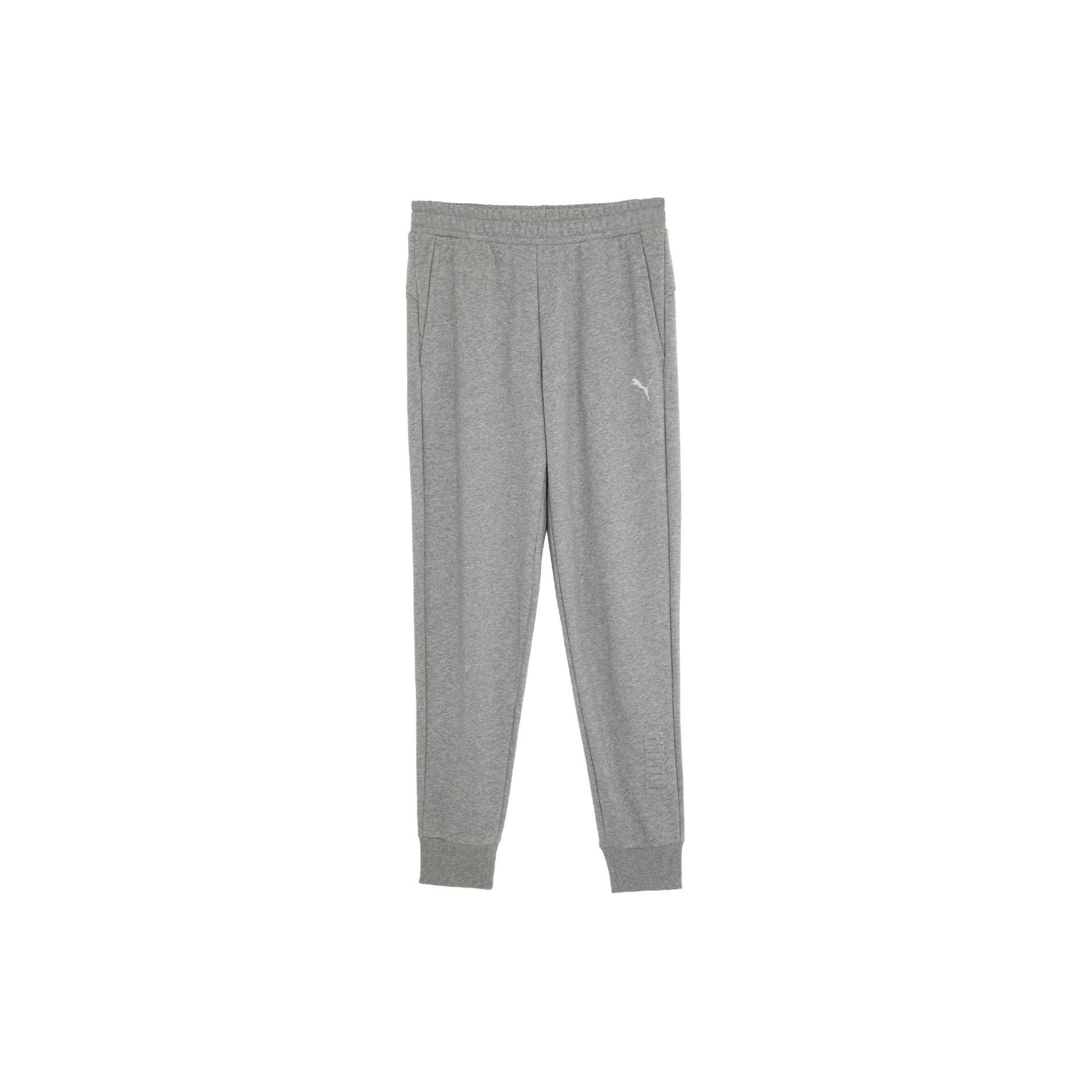 

New PUMA PANTS EMBOSSED Casual Pants Unisex Gray 673850-03 M