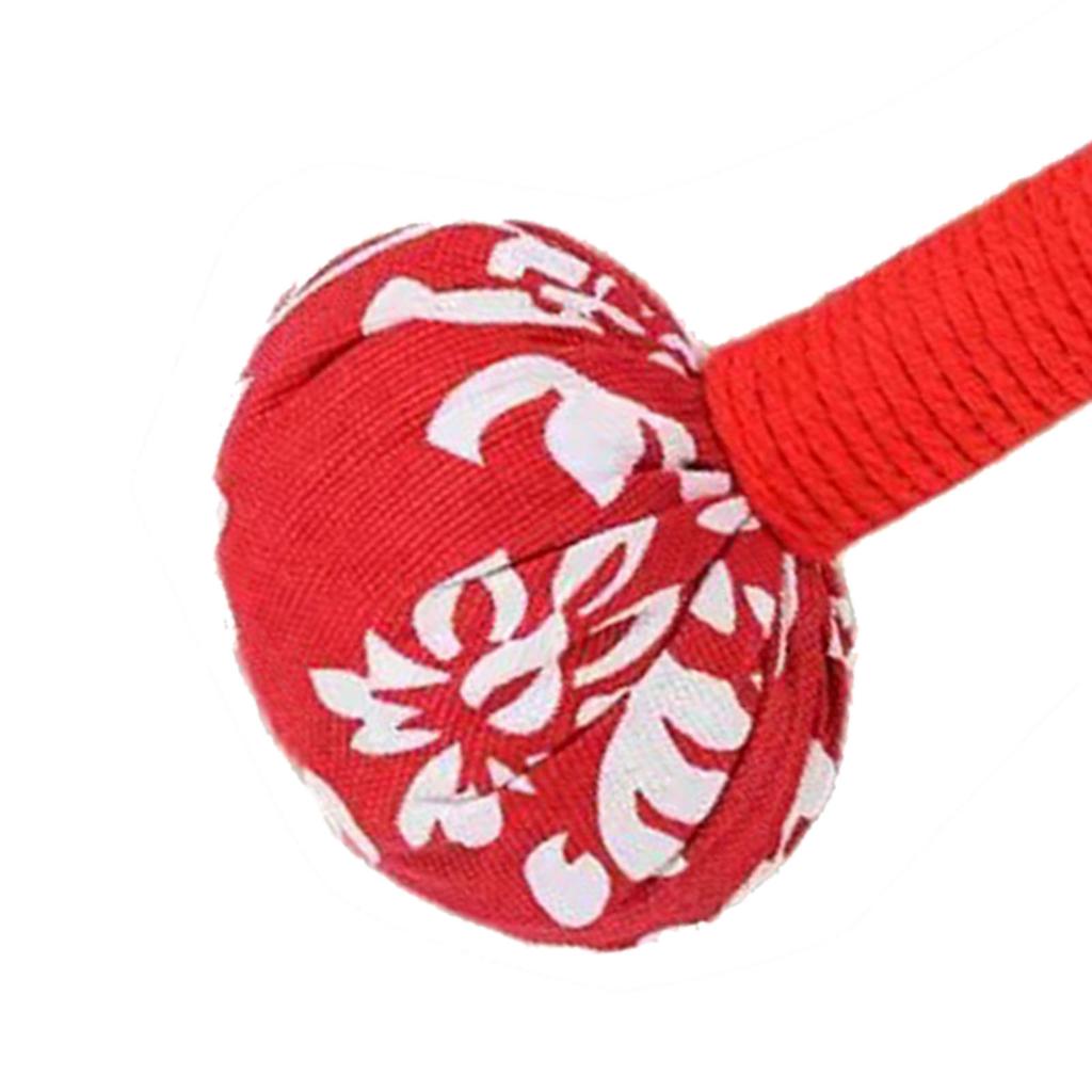 Wormwood Massage Hammer Handmade Handheld Knock Massage Hammer for Body Neck Back 15cm