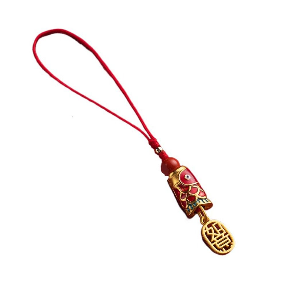 Phone Charms Koi Phone Lanyard Chinese Style Koi Mobile Phone Strap  Mobile Phone Decor
