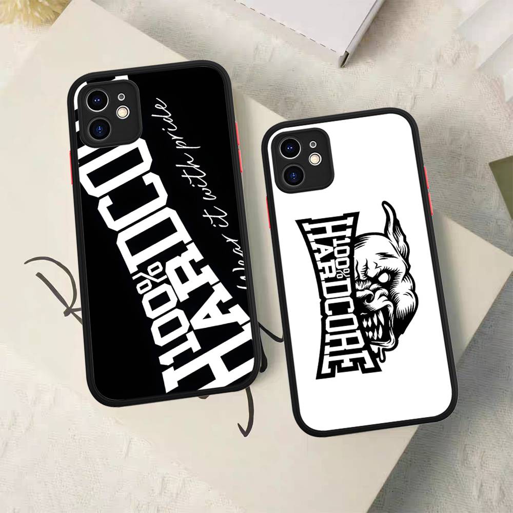 Bone Gabber 100Hardcore Dog Phone Case For IPhone 11 12 13 14 15 16 Pro Plus X XS MAX Matte Bumper Shockproof Cover