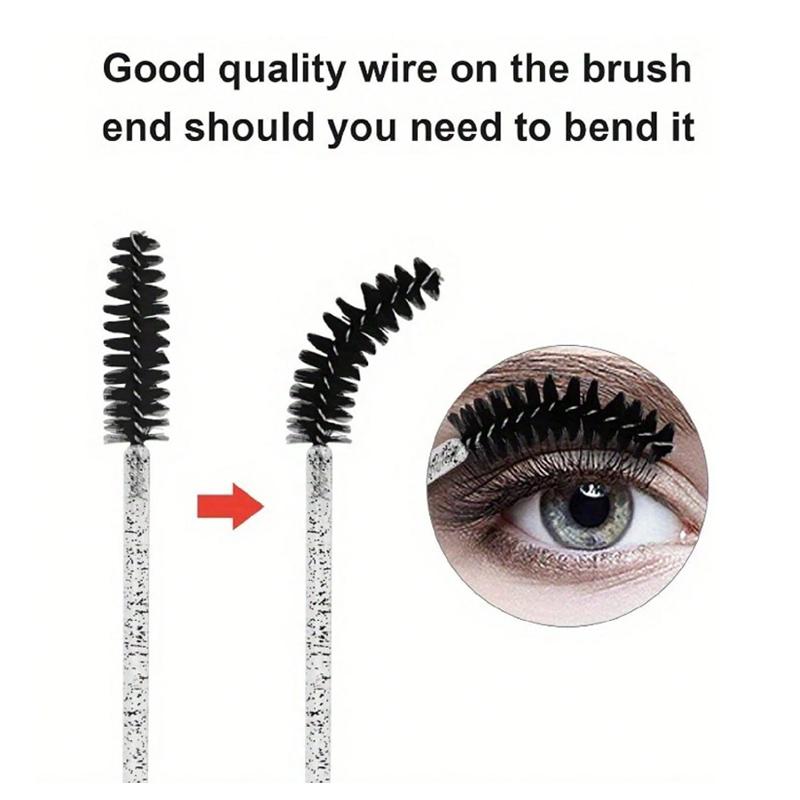 100pcs For Eyelash Extension Makeup Disposable Eyelash Brushes Spoolies Micro Lash Mascara Wands Combs Wholesale