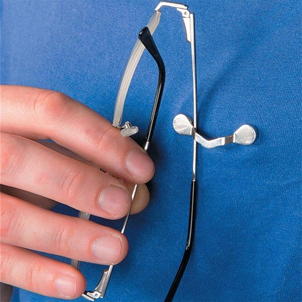 1 szt. Modny wielofunkcyjny przenośny klips do ubrań, klamra, magnes, klipsy do kabli okularów, słuchawek, magnetyczny wieszak, uchwyt na okulary, pin, broszka