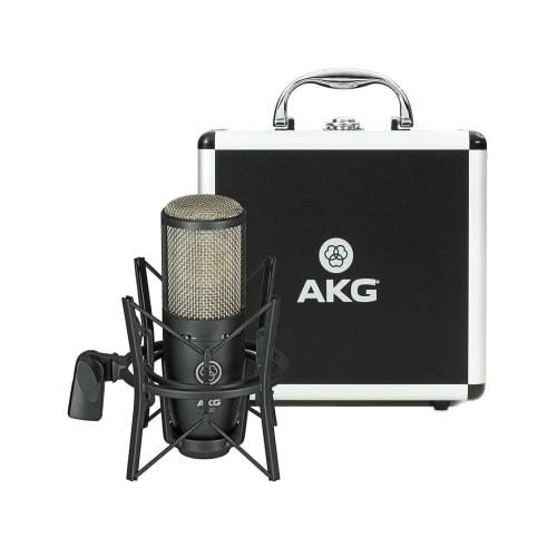 AKG P220 Project Studio Line Condenser Microphone [Ideal for Recording Vocals, Piano, and Wind Instruments. Durable All-Metal Body, Rugged Design, Low