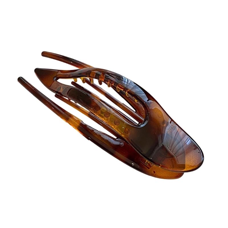 Large Hair Claw Clip Not Slip Grip Shatterproof PC Plastic Hairpin Headdress For Sensitive Scalp Gym Work Travel