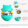 Cat Toy for Indoor Cats Wobble Treat Dispenser Ball Teasing Cat Stick Swaying and Wobbling Leaking Food Ball