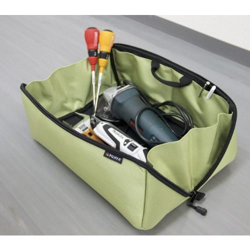 Fujiya Hippo Case (Fabric Tool Case), 2L Size, Ice Gray, FTC2-2LIG