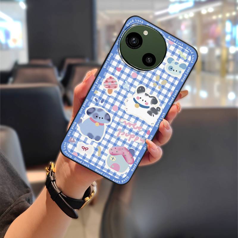 Graffiti Soft case Phone Case For Sharp Aquos R9/SH-51E Back Cover Durable Anti-dust Phone Pouch Cute Cartoon TPU